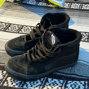 Black vans size 5.5